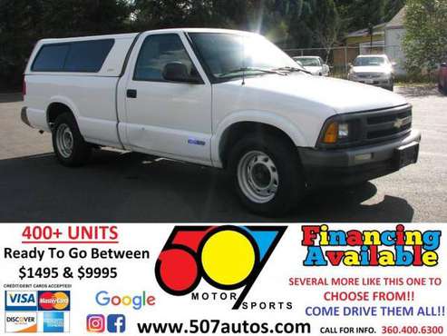 1995 Chevrolet S-10 Reg Cab 108.3 WB - cars & trucks - by dealer -... for sale in Roy, WA