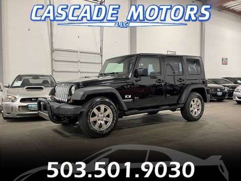 2008 JEEP WRANGLER UNLIMITED SPORT RWD LOW 108K MILES! - cars & for sale in Portland, OR
