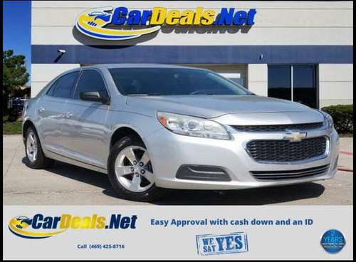 2016 Chevrolet Chevy Malibu Limited LS - Guaranteed Approval! - (?... for sale in Plano, TX
