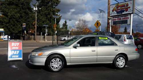APPROVED with NO CREDIT CHECKS! 2001 Toyota Camry LE Gas Saver... for sale in Springfield, OR