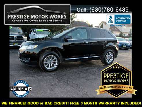 2015 Lincoln MKX AWD! AS LOW AS $1500 DOWN FOR IN HOUSE FINANCING for sale in Naperville, IL