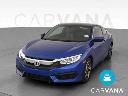 2018 Honda Civic LX Coupe 2D coupe Blue - FINANCE ONLINE - cars &... for sale in Atlanta, CA