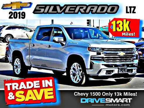 "ONLY 13K MILES!" 😍 BEAUTIFUL 2019 CHEVROLET SILVERADO LTZ CREW CAB!... for sale in Orange, CA