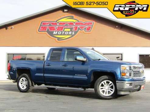 2015 Chevy Silverado LT Double Cab - 1 owner local trade! - cars &... for sale in New Glarus, WI