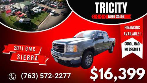 2011 GMC SIERRA READY TO GET TO WORK ! - - by dealer for sale in Minneapolis, MN