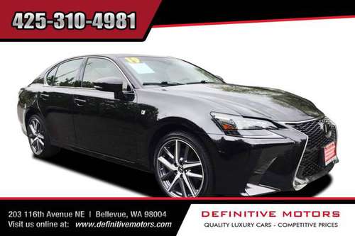 2019 Lexus GS 350 F SPORT AVAILABLE IN STOCK! SALE! - cars & for sale in Bellevue, WA