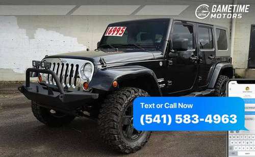 2008 Jeep Wrangler Unlimited Sahara 4x4 4dr SUV for sale in Eugene, OR