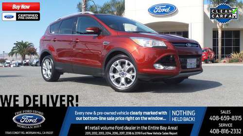 2015 FORD ESCAPE TITANIUM! CERTIFIED PRE OWNED! 1 OWNER! 26K MILES!!... for sale in Morgan Hill, CA