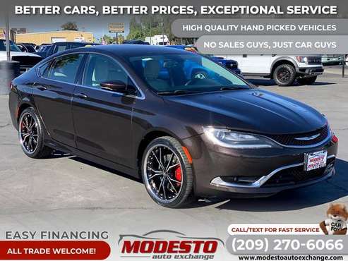 2015 Chrysler 200 C - - by dealer - vehicle automotive for sale in Modesto, CA