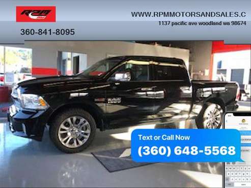2014 Ram 1500 Crew Cab Laramie Longhorn Pickup 4D 5 1/2 ft for sale in Woodland, OR