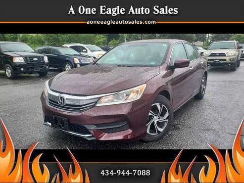 2016 Honda Accord LX Sedan CVT - - by dealer - vehicle for sale in Madison Heights, VA