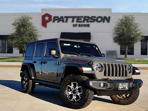 2020 Jeep Wrangler Unlimited Rubicon - - by dealer for sale in Bowie, TX