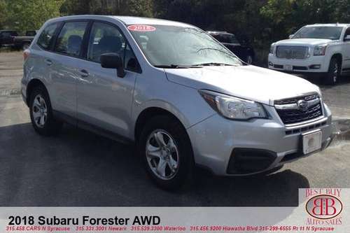 2018 SUBARU FORESTER 2 5I AWD Everyone Approved for sale in Waterloo, NY