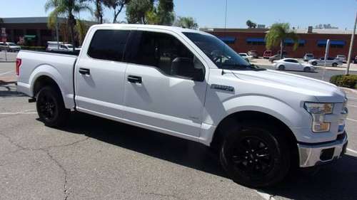 2016 Ford F150 supercrew cab warranty v6 bedliner 6-pass all records for sale in Escondido, CA