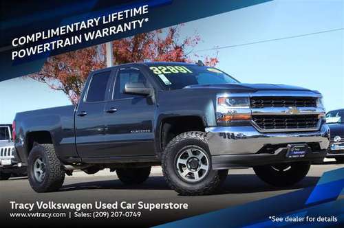 2018 Chevrolet Silverado 1500 Chevy Truck LT Double Cab - cars &... for sale in Tracy, CA