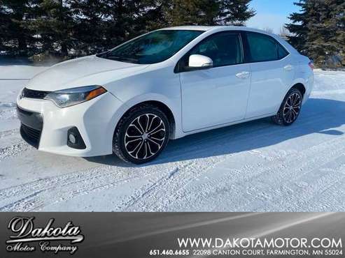 2016 Toyota Corolla S - - by dealer - vehicle for sale in Farmington, MN
