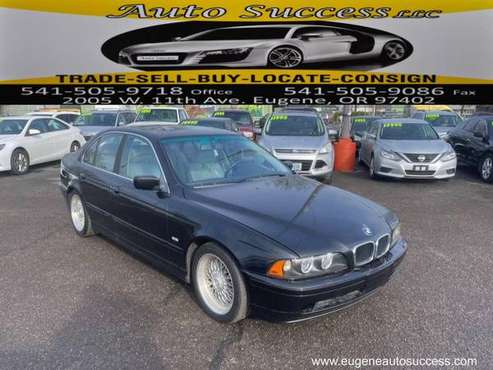 2001 BMW 525I 5SPD MANUAL RUNS GREAT - - by dealer for sale in Eugene, OR