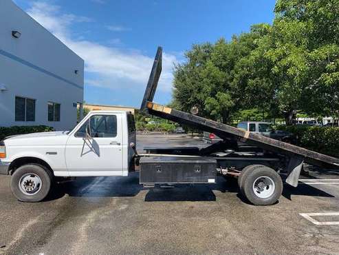 FORD HEAVY DUTY, FLAT BED, DUMP TRUCK, ONLY 80K ORIGINAL MILES, CLEAN for sale in Boca Raton, FL