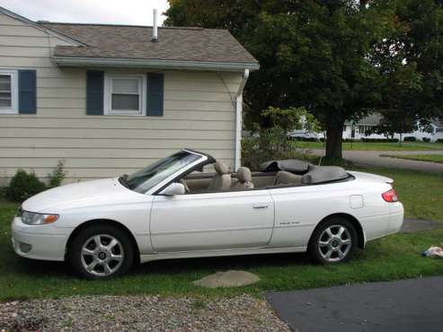 2000 TOYOTA SOLARA CONVERTIBLE for sale in Horseheads, NY