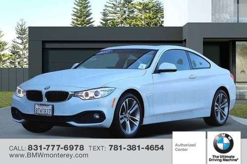 2017 BMW 4 Series 430i xDrive Coupe SULEV - - by for sale in Seaside, CA