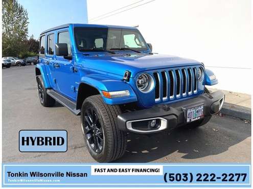 2021 Jeep Wrangler Unlimited 4xe Sahara 4WD for sale in Wilsonville, OR