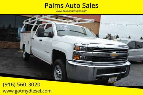 2016 Chevrolet Silverado 2500 Crew Cab 6 0L 8 Cylinders Utility Bed for sale in Citrus Heights, CA