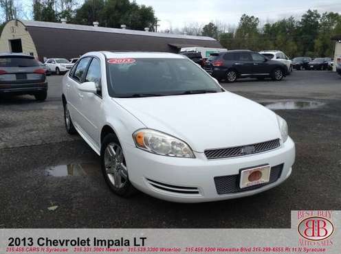2013 CHEVROLET IMPALA LT EVERYONE APPROVED LOW PAYMENTS - cars & for sale in NEWARK, NY