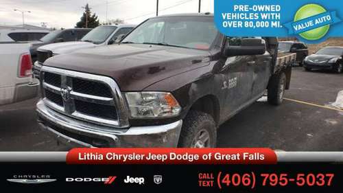 2013 Ram 3500 4WD Crew Cab 169 Tradesman - cars & trucks - by dealer... for sale in Great Falls, MT