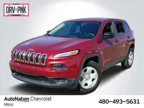 2014 Jeep Cherokee Sport 4x4 4WD Four Wheel Drive SKU:EW219004 for sale in Mesa, AZ