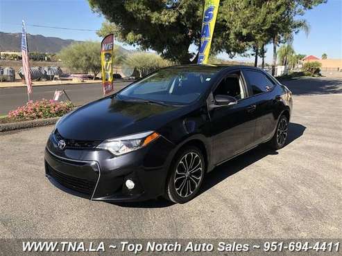 2015 Toyota Corolla S - - by dealer - vehicle for sale in Temecula, CA