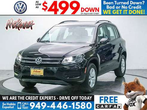 2016 Volkswagen VW Tiguan 2WD 4dr Auto S for sale in Huntington Beach, CA