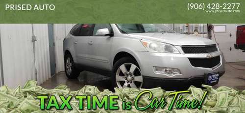 2011 CHEVROLET TRAVERSE LTZ AWD SUV, LOADED - SEE PICS - cars & for sale in GLADSTONE, WI