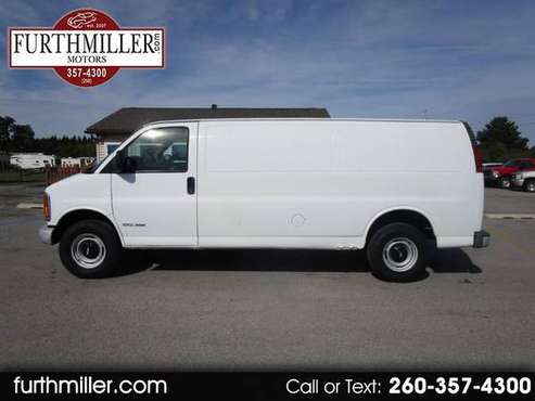 2000 Chevrolet Express G3500 Extended Cargo NEW tires CLEAN 5.7L V8 for sale in Auburn, IN