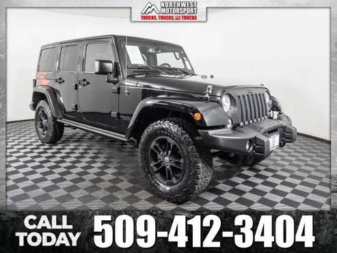 2017 Jeep Wrangler Unlimited Sahara 4x4 - - by for sale in Pasco, WA