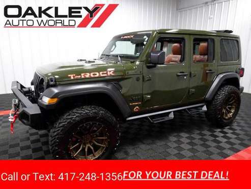 2021 Jeep Wrangler Willys Unlimited TROCK Sky POWER Top hatchback -... for sale in Branson West, MO