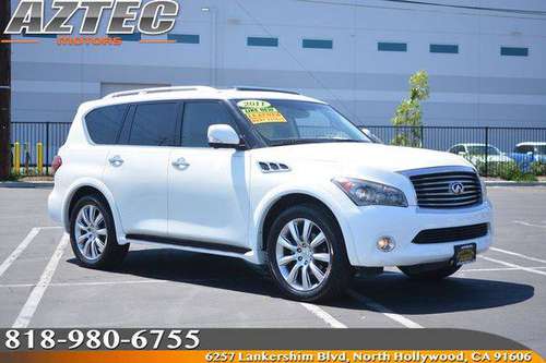 2011 INFINITI QX56 7-passenger Financing Available For All Credit! for sale in Los Angeles, CA