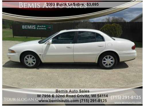2003 BUICK LEASBER LIMITED - - by dealer - vehicle for sale in Crivitz, WI