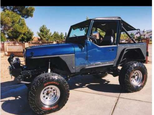 1988 JEEP WRANGLER YJ FULL CUSTOM BUILT 4X4 - - by for sale in Wrightwood, CA