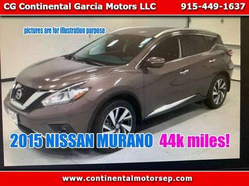 2015 Nissan Murano Platinum FWD for sale in El Paso, TX