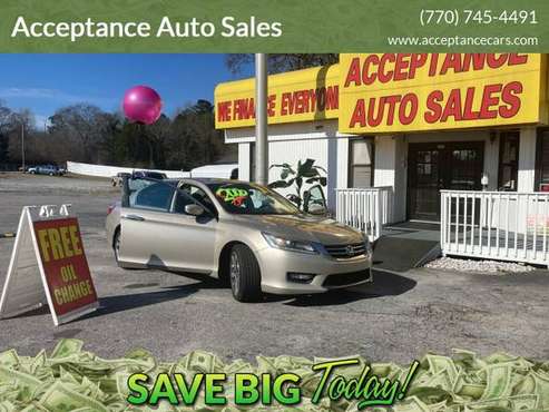 2014 Honda Accord Sedan 1, 800 Down ! Todos aprobados - cars & for sale in Lithia Springs, GA
