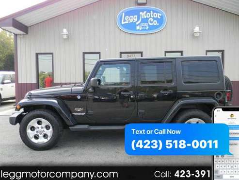 2013 Jeep Wrangler Unlimited Sahara 4WD - EZ FINANCING AVAILABLE! for sale in Piney Flats, TN