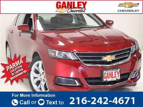 2014 Chevy Chevrolet Impala LT sedan Crystal Red Tint for sale in Brook Park, OH