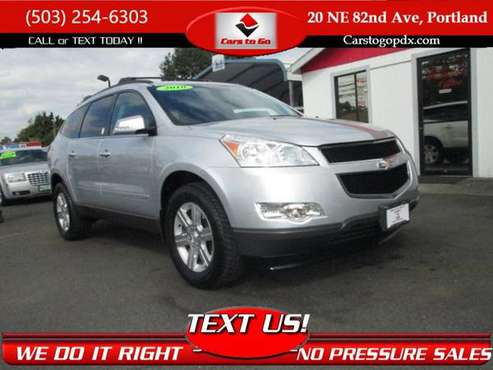 2010 Chevrolet Traverse LT Sport Utility 4D Cars and Trucks Chevy for sale in Portland, OR