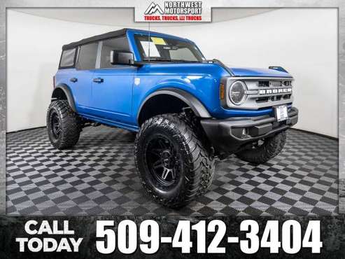 Lifted 2022 Ford Bronco Big Bend 4x4 - - by dealer for sale in Pasco, WA