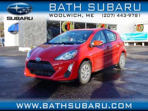 2016 Toyota Prius c One - - by dealer - vehicle for sale in Woolwich, ME