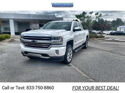2018 Chevy Chevrolet Silverado 1500 High Country pickup White - cars for sale in Thomson, GA