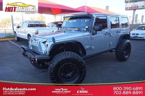 2014 Jeep Wrangler Unlimited PREMIUM WHEELS, OVERSIZE OFF ROAD for sale in Las Vegas, NV