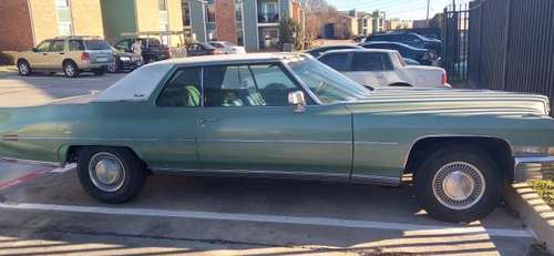 1972 Cadillac Deville For Sale for sale in Fort Worth, TX