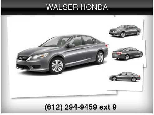2013 Honda Accord LX REM START - cars & trucks - by dealer - vehicle... for sale in Burnsville, MN