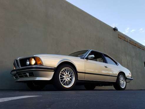 1985 BMW 635CSI Euro 5 Speed E24 Shark! for sale in San Carlos, CA